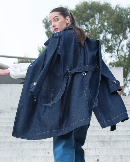 Abrigo Denim Regular Shadow