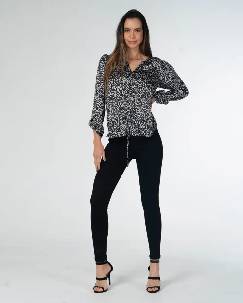 Blusa Camisera Manga Larga Wildly