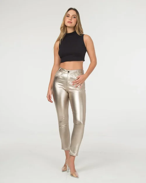 Crop Top Cuello Tortuga Sasha