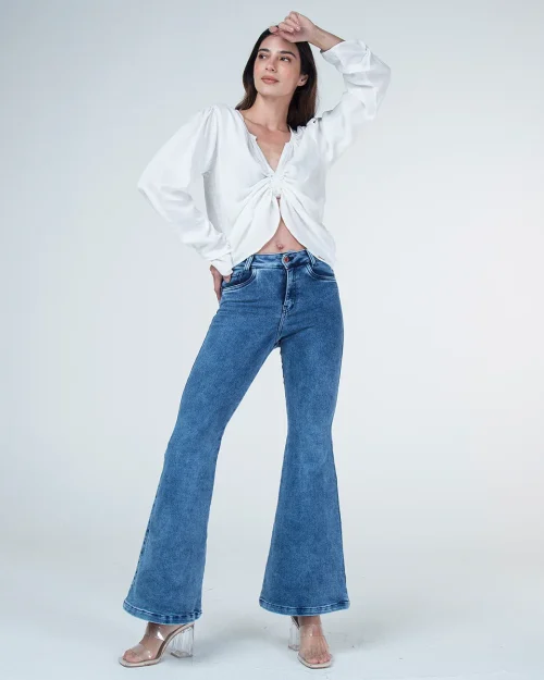 Blusa Regular Escote V Crave
